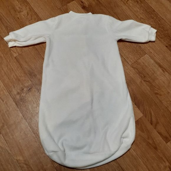 Carter's Fleece Long Sleeve Sleep Sack 0-9 Months GUC - Picture 4 of 7